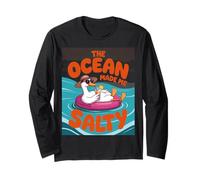 Summer Beach Vacay Summertime The Ocean mi ha fatto design Maglia a Manica