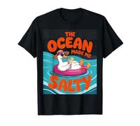 Summer Beach Vacay Summertime The Ocean mi ha fatto design Maglietta