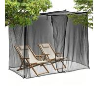 Summer Bed Net - Portable Netting for Camping Single-Opening Four-Door Tent