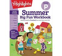 Summer Big Fun Workbook Preschool Readiness: Summer Preschool Learning Activity Book with Letter Tracing, Writing Practice and More for Kids Ages 3-5