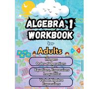 Summer Bridge B Summer Math Algebra 1 Workbook for Adults Bridge Bui (Tascabile)