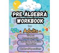 Summer Bridge B Summer Math Pre Algebra Workbook for Adults Bridge B (Tascabile)