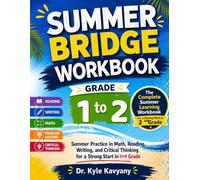 Summer Bridge Workbook Grade 1 to 2: Daily Math, Reading, Writing, and Problem-Solving Practice to Prepare for 2nd Grade