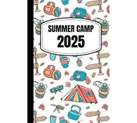 Summer Camp Notebook: Journal or Commemorative Gift for Kids Tweens Campers and Counselors to record memories | 6x9" 120 college ruled pages