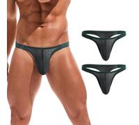 Summer Code Perizoma Uomo Jacquard String Tanga Sexy Lingerie Intimo Mutandine