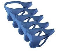 Summer Code Uomo Intimo Sexy Perizoma Mutande Tanga String Thong, Pacco da 5