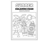 Summer Coloring Book: A Joyful World of Sunshine, Smiles, and Creativity