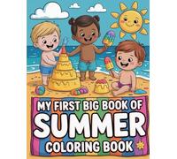 summer coloring book for kids ages 6-10: Fun and Easy Summer-Themed Coloring Pages with Beach, Ice Cream, Sea Animals, and Sun Fun Activities - Perfect for Boys and Girls