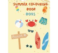 Summer Colouring Book: Boys