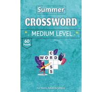 Summer Crossword Puzzles Book: Oceanic Wonders and Solstice Traditions for the Summer Season
