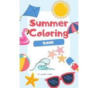 Summer Days Grayscale Coloring Booklet