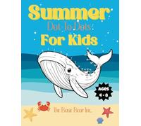 Summer Dot-to-Dot Activity Book for Kids Aged 4 - 8: 60 Fun and Educational Connect-the-Dots Puzzles with Summer Themes