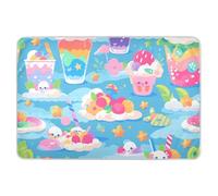 Summer Drinks - Tappetini per pannolini con motivo cartoni animati, altamente assorbenti, per cambiare incontinenza, per neonati e ragazze, 132,1 cm di lunghezza x 86,4 cm di larghezza, impermeabili