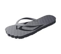 Summer Essential - Infradito da donna, colore nero, classico, tinta unita, indispensabili per ogni occasione, slim fit, antiscivolo, impermeabili, scarpe da spiaggia, 042, 36 EU