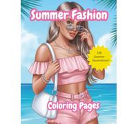 Summer Fashion Coloring Pages