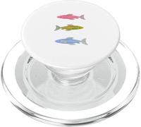 Summer fish y2k grafica per le donne sardine Grecia estetica PopSockets PopGrip per MagSafe