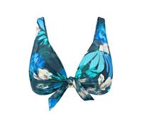 Summer Fleur W Turchese - Combinazione scura, Turchese - Dark Combination, 46