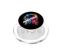Summer Forever, grafica vibrante con palma PopSockets PopGrip per MagSafe