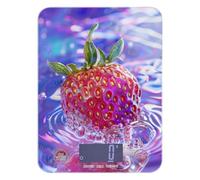 Summer Fresh Strawberry - Mini bilancia portatile per alimenti, da viaggio, 5 kg/5 g, con 4 unità per dimagrire (batterie non incluse)