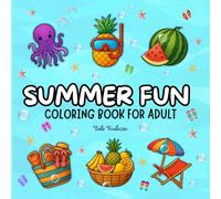 Summer Fun: Adult Coloring Book