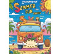 Summer Fun Awaits!: Coloring & Activity Book for Kids Ages 3-7 | Count, Color, Explore & Learn English This Summer!