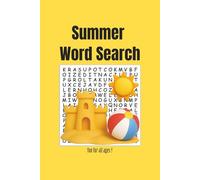 Summer Fun Word Search Puzzle Book: Easy to read Word Searches about Summer, Vacation & More
