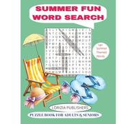 SUMMER FUN WORD SEARCH: Summer-Themed Puzzles to Boost Your Brain & Brighten Your Day