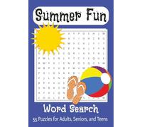 Summer Fun Wordsearch: Heat it up with summer fun word puzzles (6 x 9 inches, 55 Puzzles, 9 words per puzzle, 495 total words), relax and keep your mind active