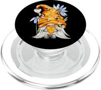 Summer Gnome For Bee Keeper Daisy Flower And Honey Bee Gnome PopSockets PopGrip per MagSafe