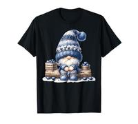 Summer Gnome For Garden Lover And Gardener Love Blueberries Maglietta