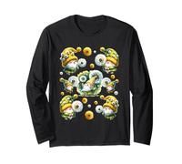 Summer Gnomes For Garden Lover With Cute Dandelion Flower Maglia a Manica