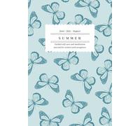 SUMMER Guided Self-Care, Meditation and Gratitude Journal for Seniors and Caregivers, Bright Design, Mood Maven. Reflect. Recharge. Renew: June - July - August