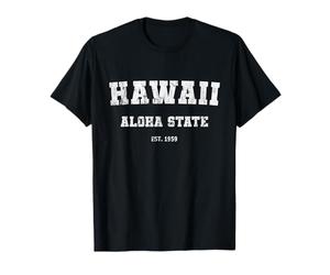 Summer Hawaiian Islands (EST 1959) Hawaii Aloha State Maglietta