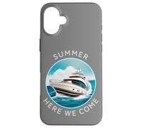Summer Here We Come - Family & Couples Cruise Trip Custodia per iPhone 16 Plus