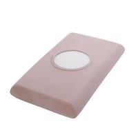 Summer Ice Silk Pillowcase Cool Sensation Memory Single Piece Design Universal Machine Washable(Bean paste [small ice skin cooling memory pillowcase] single pack,30cm x 50cm)