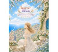 Summer in Bloom: A Journey of Flowers, Dreams & Growing Up - An Adult Coloring Book