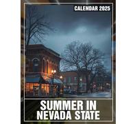 Summer in Nevada State 2025: Experience the Heat of Summer 2025 Featuring Stunning Nevada Landscapes Perfect for Planning and Organizing Your Year with a Large Size Ideal Gifts