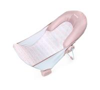 Summer Infant by Ingenuity - Vasca da bagno pieghevole a 2 posizioni, supporto regolabile a 2 posizioni per lavandino o vasca da bagno, bambini da 0 a 6 mesi, fino a 9 kg, colore: rosa