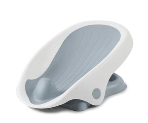 Summer Infant Sdraietta Clean Rinse -Supporto Bagno Versatile:Ripiano, Lavandino, Vasca,3 Posizioni Reclinabili, Materiali Morbidi e Asciugatura Rapida, dalla nascita all'Autonomia nel Sedersi, Grigio