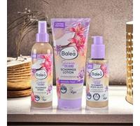 Summer Island - Set di 3 pezzi di Balea Limited Edition Shimmer Lotion 200 ml, spray luccicante da 200 ml e fluido per il corpo, 75 ml, con estratto di cocco per una pelle estiva brillante