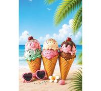 Summer Journal 160 Lined Pages A5 Notebook