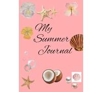 summer journal: aesthetic summer island girl journaling