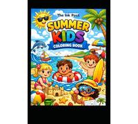 Summer Kids Coloring Book: Fun Beach, Vacation & Sunny Day Coloring Pages for Kids Ages 4-8