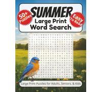 Summer Large Print Word Search Puzzle Book:: Word Searches with Easy to Read Print about Summer, Beach, Outdoors, and More | 8.5x11 inches, 113 pages ... for Vacations, Holidays and Free Times