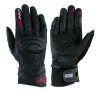 Summer leather sport Padded Gloves Scooter Motorcycle Motorbike Bikers Black L