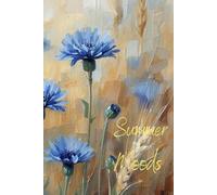 Summer Moods Blue: Positive Inspirational Notebook