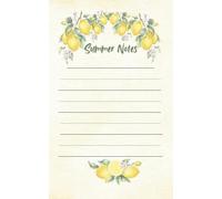 Summer notes: Perfect for doodles, journaling, and daily thoughts: 100 colourful pages to write draw cheer you up