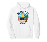 Summer Ocean Vacation Funny Beach Day Squad Felpa con Cappuccio