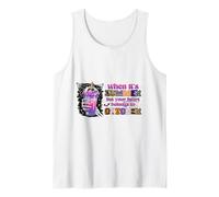 Summer October Heart Shirt When It's Summer But Heart Fall Canotta