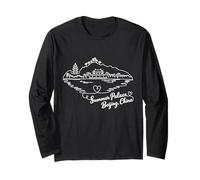 Summer Palace, Pechino, Cina Signature Heart Art Souvenir Maglia a Manica